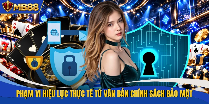 Phạm vi hiệu lực thực tế từ văn bản chính sách bảo mật