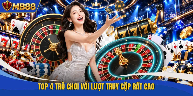 Top 4 trò chơi với lượt truy cập rất cao